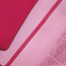 Christian Dior Tote Bag Leather Pink Silver Auth 197818-17