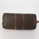 LOUIS VUITTON Monogram Keepall Bandouliere 55 Boston Bag M41414 LV Auth 197823-5
