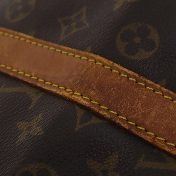 LOUIS VUITTON Monogram Keepall Bandouliere 55 Boston Bag M41414 LV Auth 197823