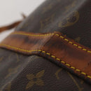 LOUIS VUITTON Monogram Keepall Bandouliere 55 Boston Bag M41414 LV Auth 197823-9