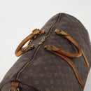 LOUIS VUITTON Monogram Keepall Bandouliere 55 Boston Bag M41414 LV Auth 197823-6