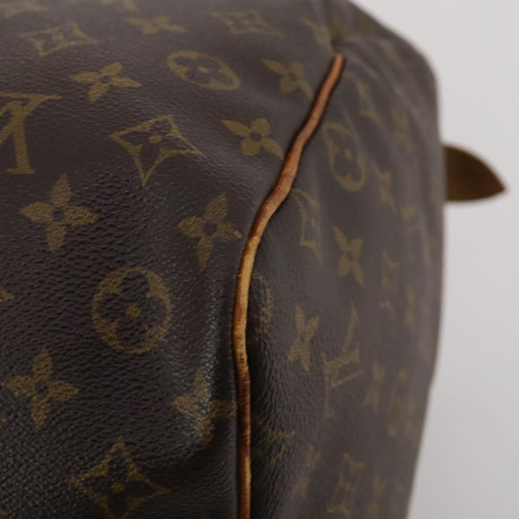 LOUIS VUITTON Monogram Keepall 60 Boston Bag M41422 LV Auth 197828