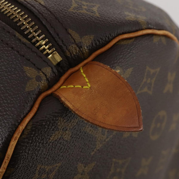 LOUIS VUITTON Monogram Keepall 60 Boston Bag M41422 LV Auth 197828