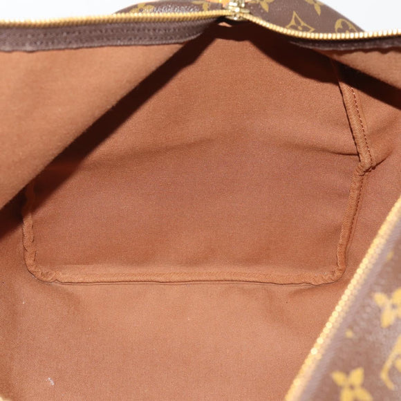 LOUIS VUITTON Monogram Keepall 60 Boston Bag M41422 LV Auth 197828