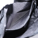 GUCCI GG Canvas Tote Bag Black Silver 019 0402 Auth 197830-22