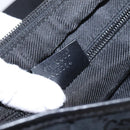 GUCCI GG Canvas Tote Bag Black Silver 019 0402 Auth 197830-12