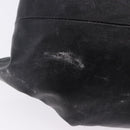 LOEWE Nappa Aire Anagram Hand Bag Leather Black Gold Auth 197831-9
