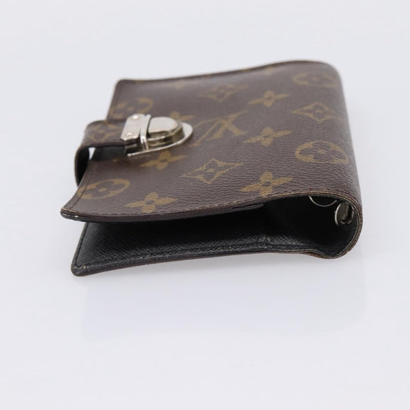 LOUIS VUITTON Agenda Koala PM Day Planner Cover Pink R21013 LV Auth 197835A