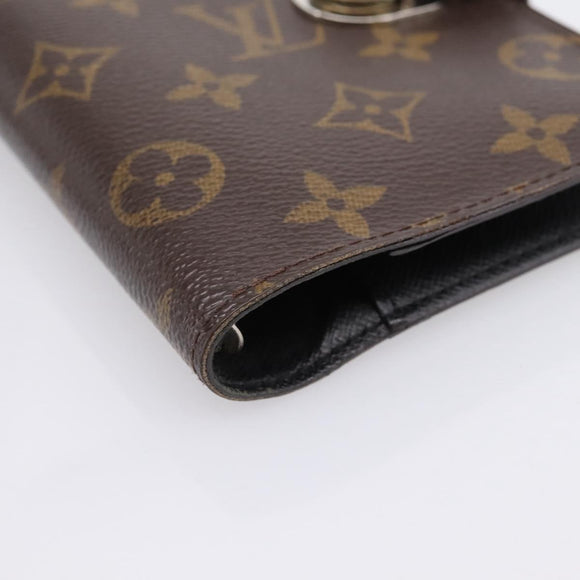 LOUIS VUITTON Agenda Koala PM Day Planner Cover Pink R21013 LV Auth 197835A