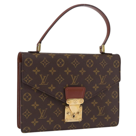LOUIS VUITTON Monogram Concorde Hand Bag M51190 LV Auth 197840
