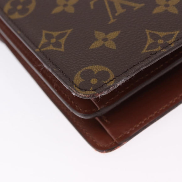 LOUIS VUITTON Monogram Concorde Hand Bag M51190 LV Auth 197840