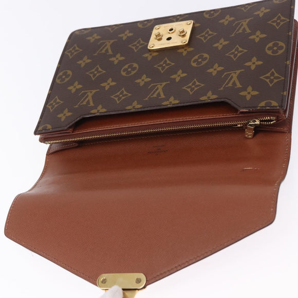 LOUIS VUITTON Monogram Concorde Hand Bag M51190 LV Auth 197840