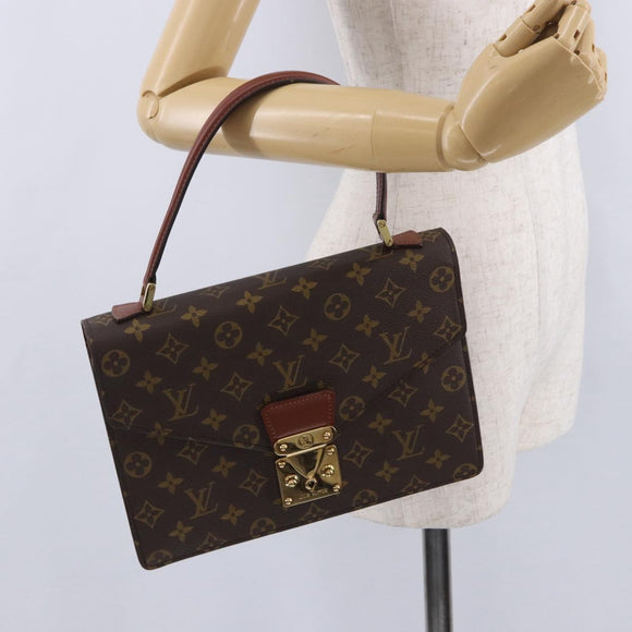 LOUIS VUITTON Monogram Concorde Hand Bag M51190 LV Auth 197840
