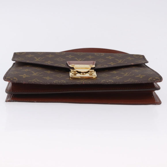 LOUIS VUITTON Monogram Concorde Hand Bag M51190 LV Auth 197840