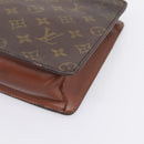 LOUIS VUITTON Monogram Pochette Homme Clutch Bag M51795 LV Auth 197841-15