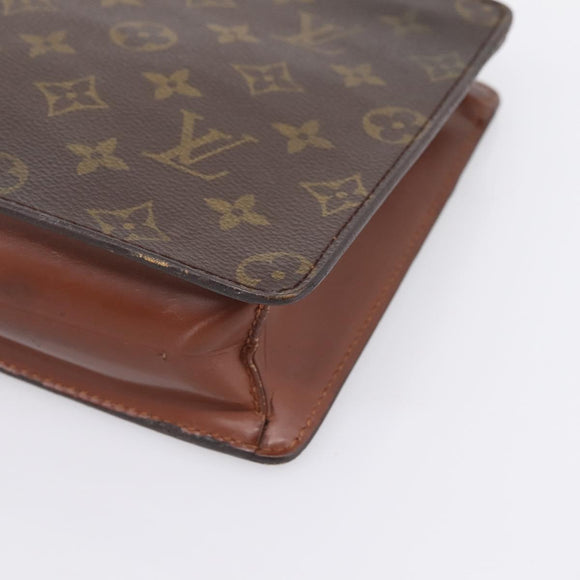 LOUIS VUITTON Monogram Pochette Homme Clutch Bag M51795 LV Auth 197841