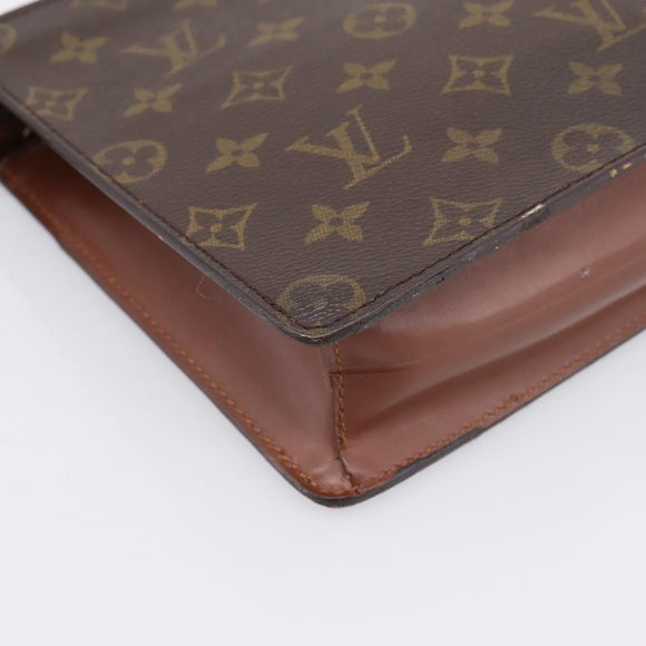 LOUIS VUITTON Monogram Pochette Homme Clutch Bag M51795 LV Auth 197841
