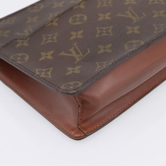 LOUIS VUITTON Monogram Pochette Homme Clutch Bag M51795 LV Auth 197841