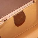 GUCCI Hand Bag Leather 2way Brown Gold 000 2110 Auth 197847V-19