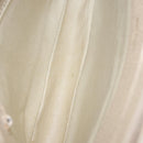 LOEWE Shoulder Bag Leather Ivory Gold Auth 197848-11