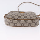 GUCCI GG Plus Supreme Shoulder Bag PVC Beige Gold Auth 197850-5