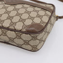 GUCCI GG Supreme Shoulder Bag PVC Beige Gold 007 115 6423 Auth 197851V-14