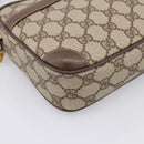 GUCCI GG Supreme Shoulder Bag PVC Beige Gold 007 115 6423 Auth 197851V-15