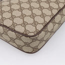 GUCCI GG Supreme Shoulder Bag PVC Beige Gold 007 115 6423 Auth 197851V-17