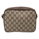 GUCCI GG Supreme Shoulder Bag PVC Beige Gold 007 115 6423 Auth 197851V-2