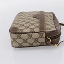 GUCCI GG Supreme Shoulder Bag PVC Beige Gold 007 115 6423 Auth 197851V-4