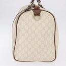 GUCCI GG Supreme Boston Bag PVC White Gold 193602 Auth 197858-6