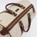 GUCCI GG Supreme Boston Bag PVC White Gold 193602 Auth 197858-8