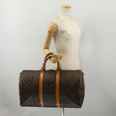 LOUIS VUITTON Monogram Keepall 50 Boston Bag M41426 LV Auth 197861-21