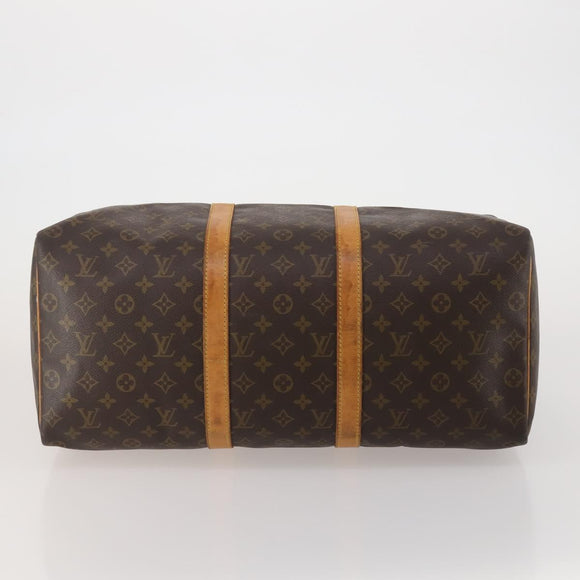 LOUIS VUITTON Monogram Keepall 50 Boston Bag M41426 LV Auth 197861