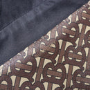 BURBERRY Waist Bag PVC Brown Gold Auth 197864-10