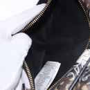BURBERRY Waist Bag PVC Brown Gold Auth 197864-22