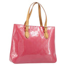 LOUIS VUITTON Monogram Vernis Brentwood Bag Fran Boise M9151F LV Auth 197865V-1