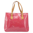 LOUIS VUITTON Monogram Vernis Brentwood Bag Fran Boise M9151F LV Auth 197865V-13