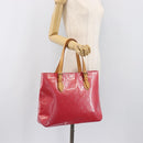 LOUIS VUITTON Monogram Vernis Brentwood Bag Fran Boise M9151F LV Auth 197865V-26