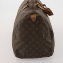 LOUIS VUITTON Monogram Keepall 50 Boston Bag M41426 LV Auth 197868-5