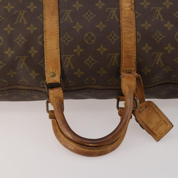 LOUIS VUITTON Monogram Keepall 50 Boston Bag M41426 LV Auth 197868