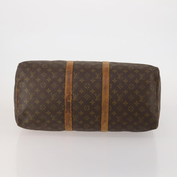 LOUIS VUITTON Monogram Keepall 50 Boston Bag M41426 LV Auth 197868