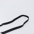 PRADA Shoulder Pouch Nylon Black Silver Auth 197869-8