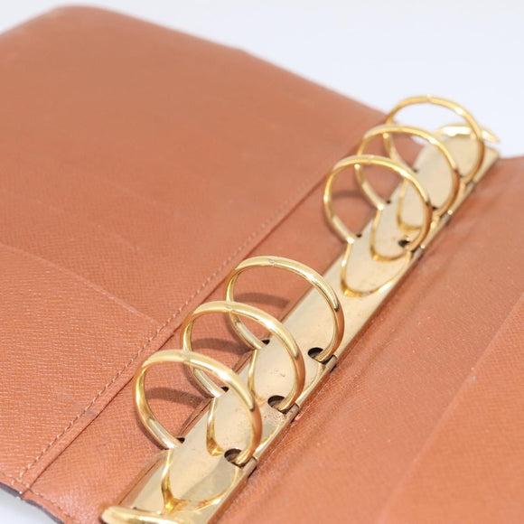 LOUIS VUITTON Monogram Agenda MM Day Planner Cover R20105 LV Auth 197870