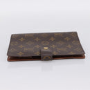 LOUIS VUITTON Monogram Agenda MM Day Planner Cover R20105 LV Auth 197870-3
