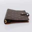 LOUIS VUITTON Monogram Agenda MM Day Planner Cover R20105 LV Auth 197870-6