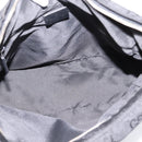 GUCCI GG Canvas Shoulder Bag Nylon Black Silver 001 3770 Auth 197874A-11