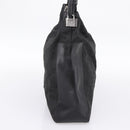GUCCI GG Canvas Shoulder Bag Nylon Black Silver 001 3770 Auth 197874A-4
