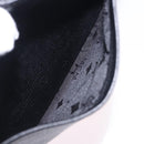 MCM Shoulder Bag Leather Black Silver Auth 197876-22