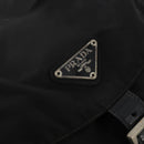 PRADA Backpack Nylon Black Silver Auth 197878-17